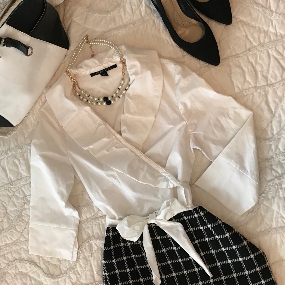 Off white blouse